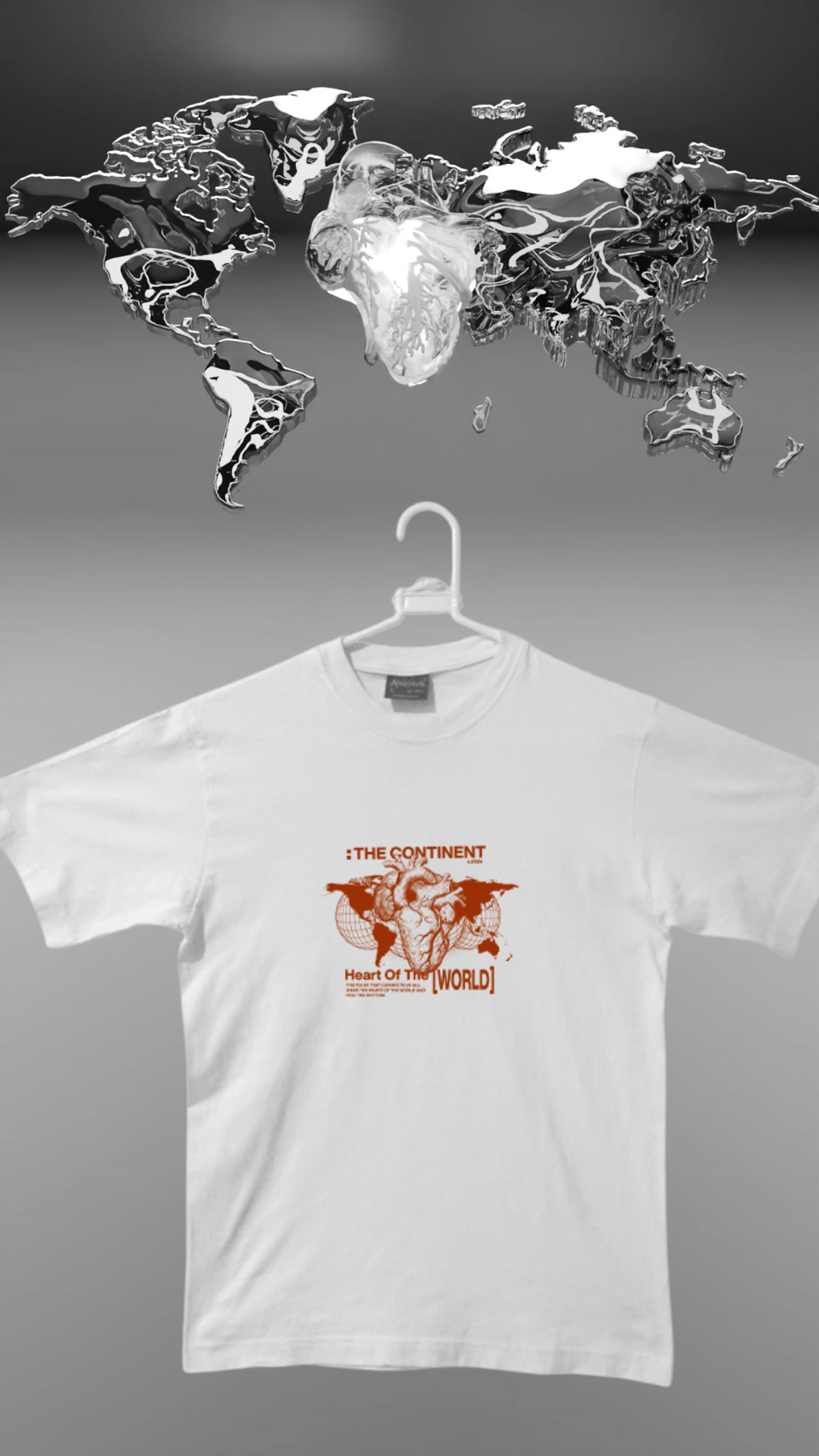 WHITE-RED TEE (New Years Sale)