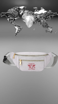 GREY-PINK FANNY PACK